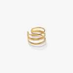Triple Band Ring — front view