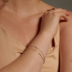Layered Sparkle Bracelet — detail 1