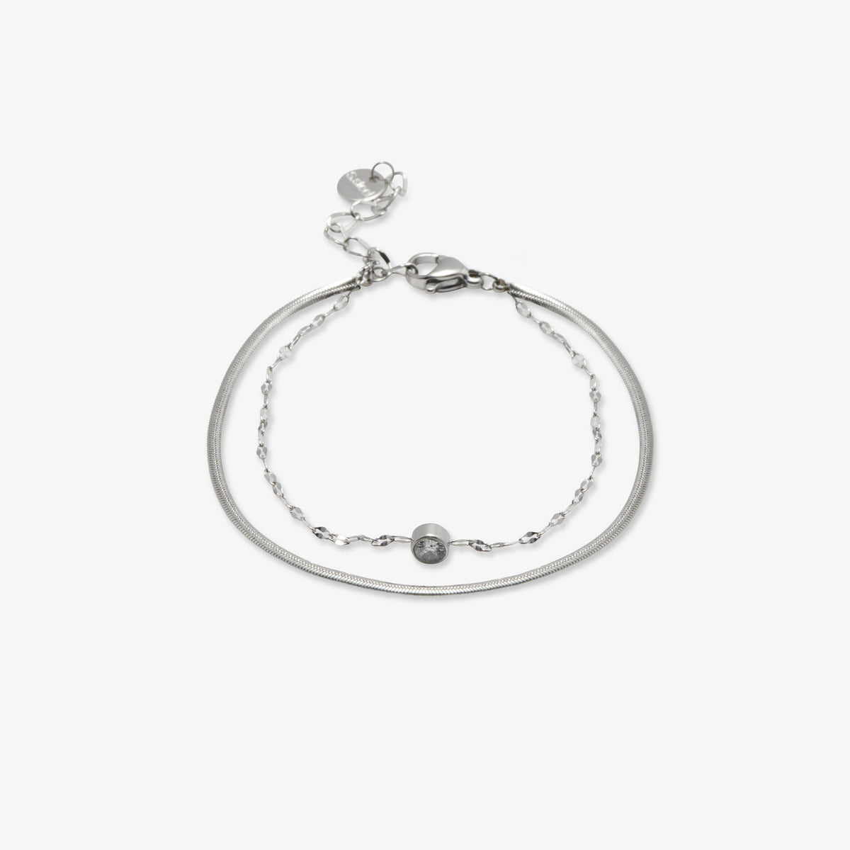 Layered Sparkle Bracelet — detail 2