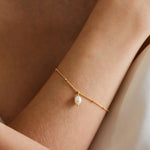 Pearl Detail Bracelet — detail