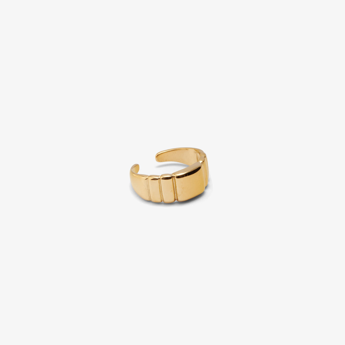 Polished Cuff Ring — front view