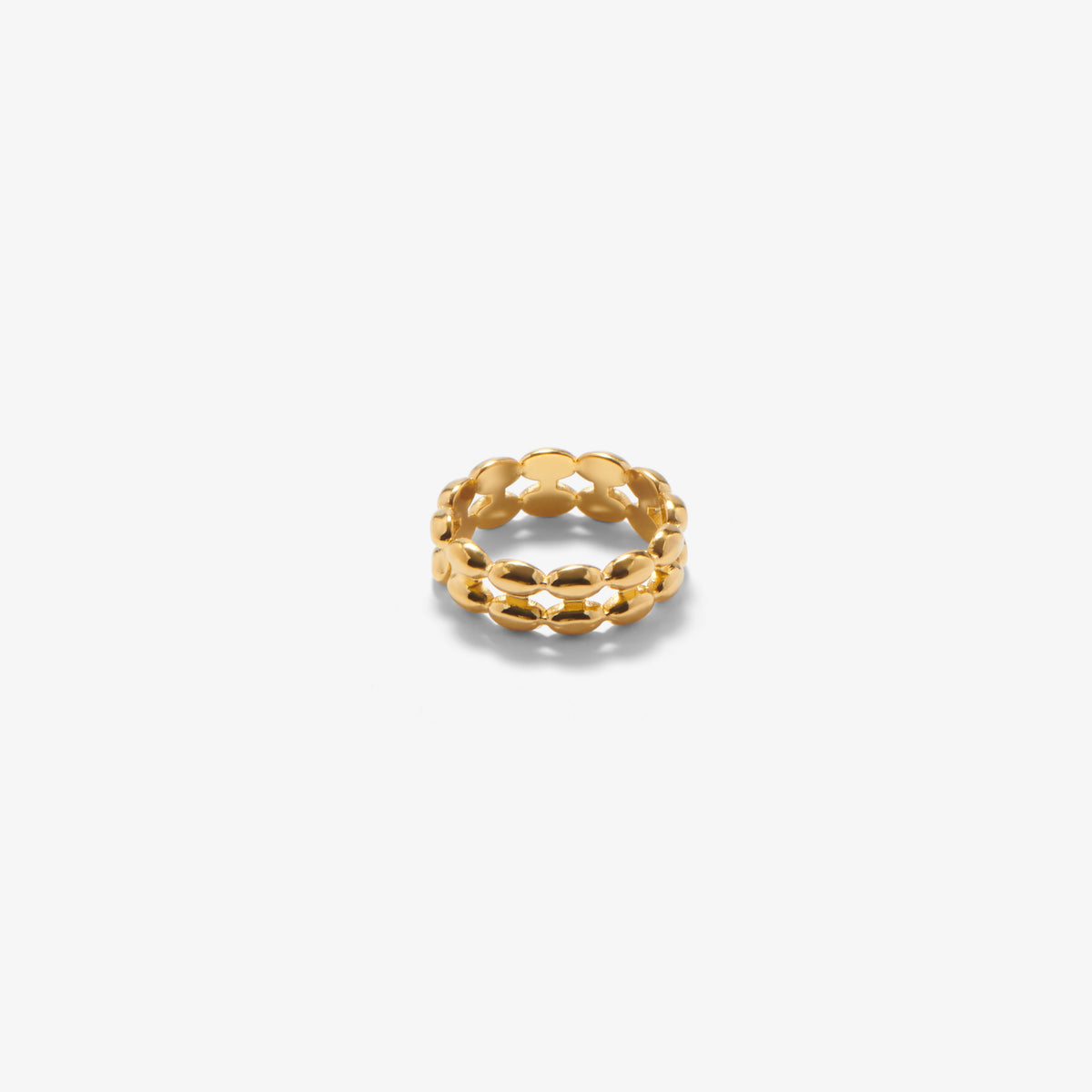 Double Oval Ring — front view