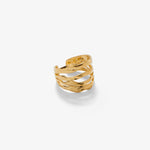 Organic Adjustable Ring — front view