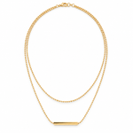 elle bar necklace studio — campaign product photograph