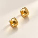 elle mini hoops macro — edited campaign photograph