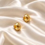 elle mini hoops satin — edited campaign photograph