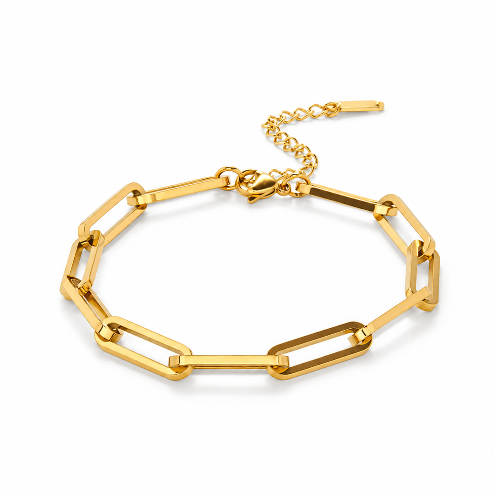Bracelet à maillons allongés