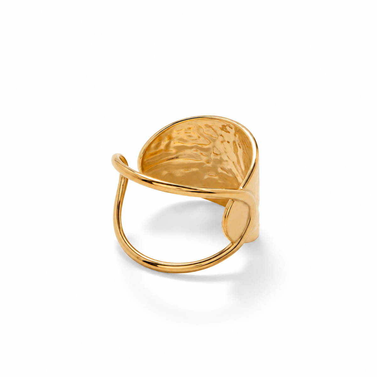 lia crescent ring studio — campaign product photograph