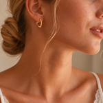 lia heart hoops — editorial photograph