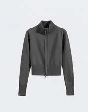 Judy | Women's Zip-Up Knit Cardigan