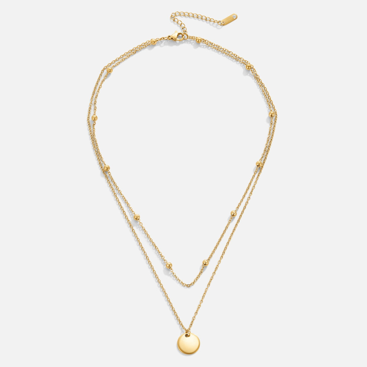 Abigail Disc Necklace — product photograph 1
