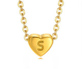 Edith Initial Heart Bracelet — product photograph 1