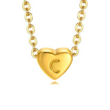 Edith Initial Heart Bracelet — product photograph 4