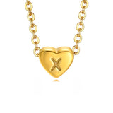 Edith Initial Heart Bracelet — product photograph 24