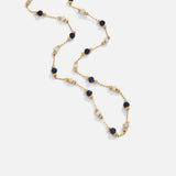 Zoe Beaded Stone Necklace