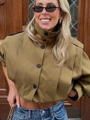 Sarah | Giacca corta stile caban