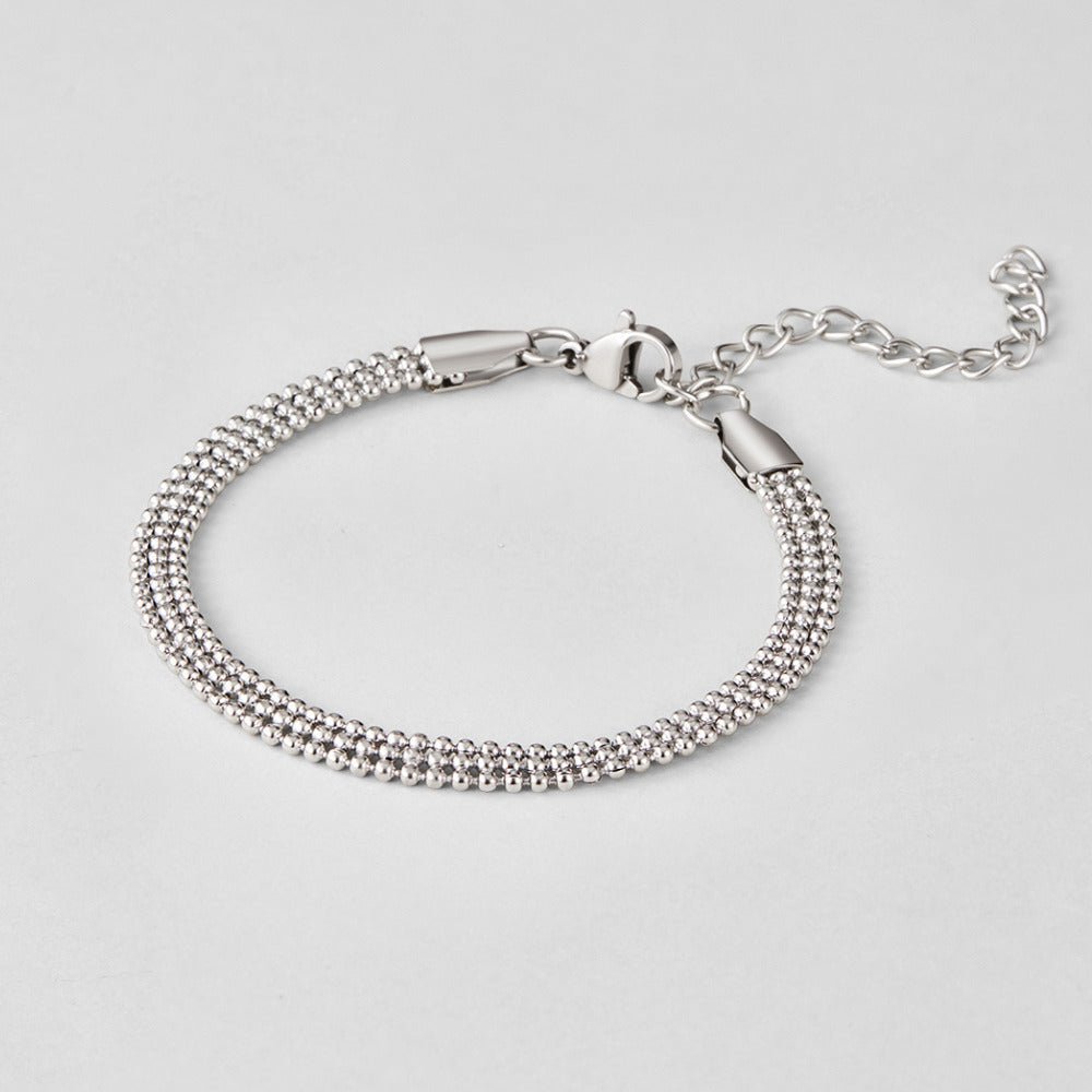 Maeve Beaded Chain Bracelet — product photograph 1
