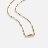 Willa Sparkling Bar Necklace