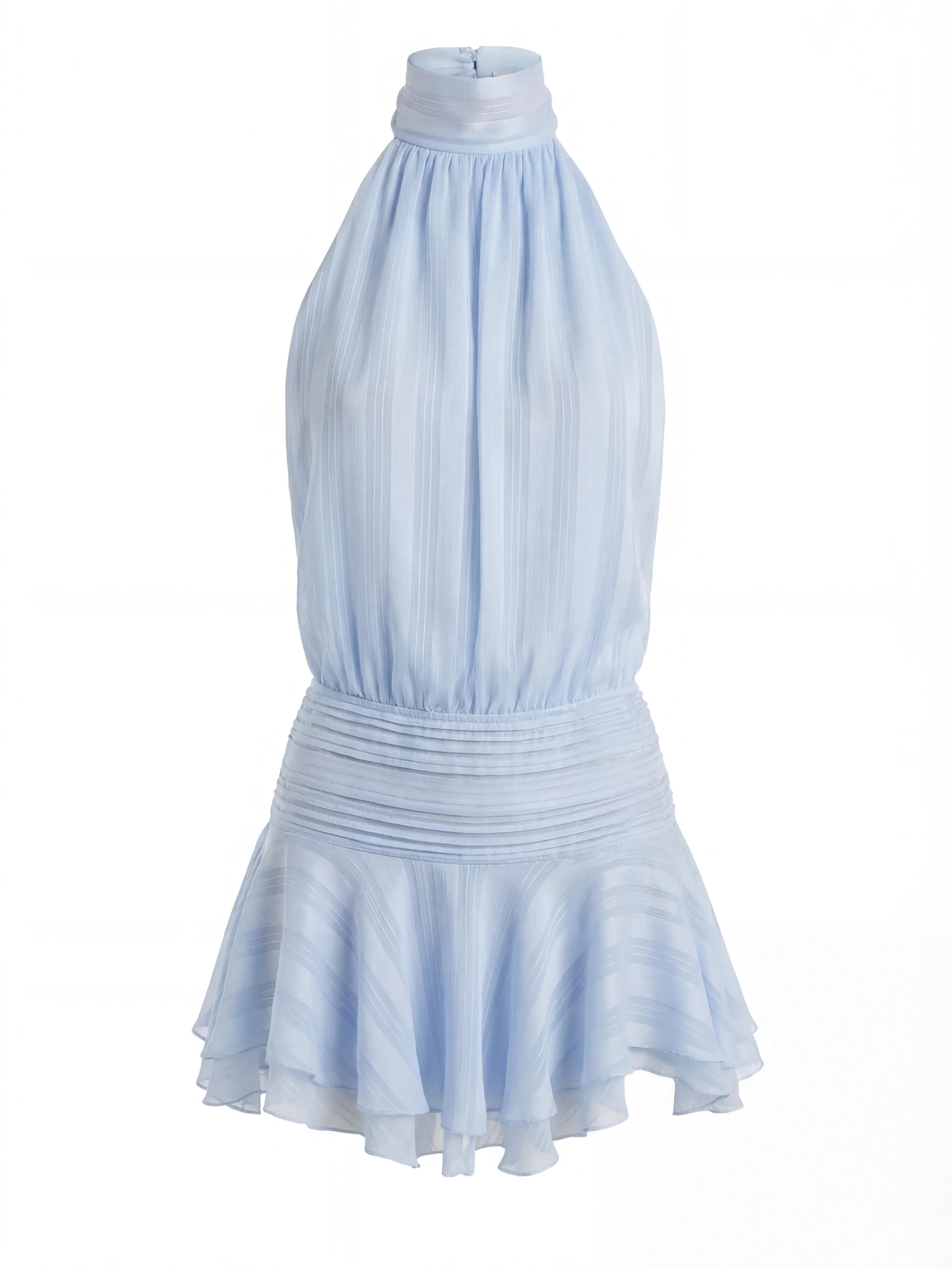 Vittoria | Pleated Ruffle Mini Dress