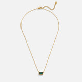Alexandra Green-Stone Necklace — product photograph 1