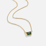 Alexandra Green-Stone Necklace