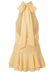 Vittoria | Pleated Ruffle Mini Dress