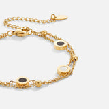 Natalie White Stone Bracelet