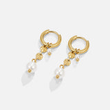 Georgia Pearl-Style Earrings