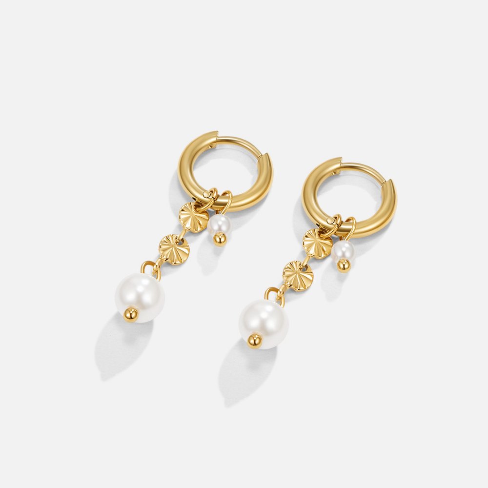 Georgia Pearl-Style Earrings
