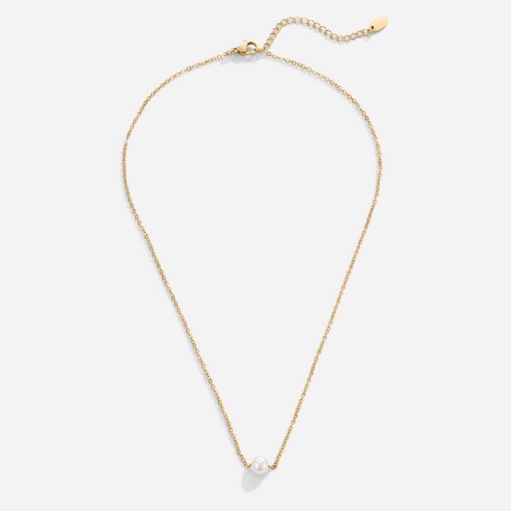 Nora Fine Pearl-Style Necklace — product photograph 1