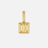 Martha Square Birthstone Necklace — product photograph 11