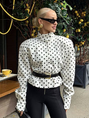 Dotty | Gepunktete Kurzjacke
