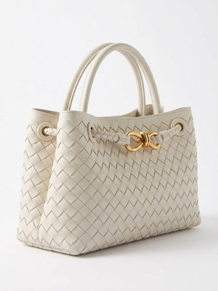 Wells | Gewebte Handtasche mit Griff oben