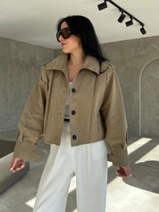 Sarah | Giacca corta stile caban